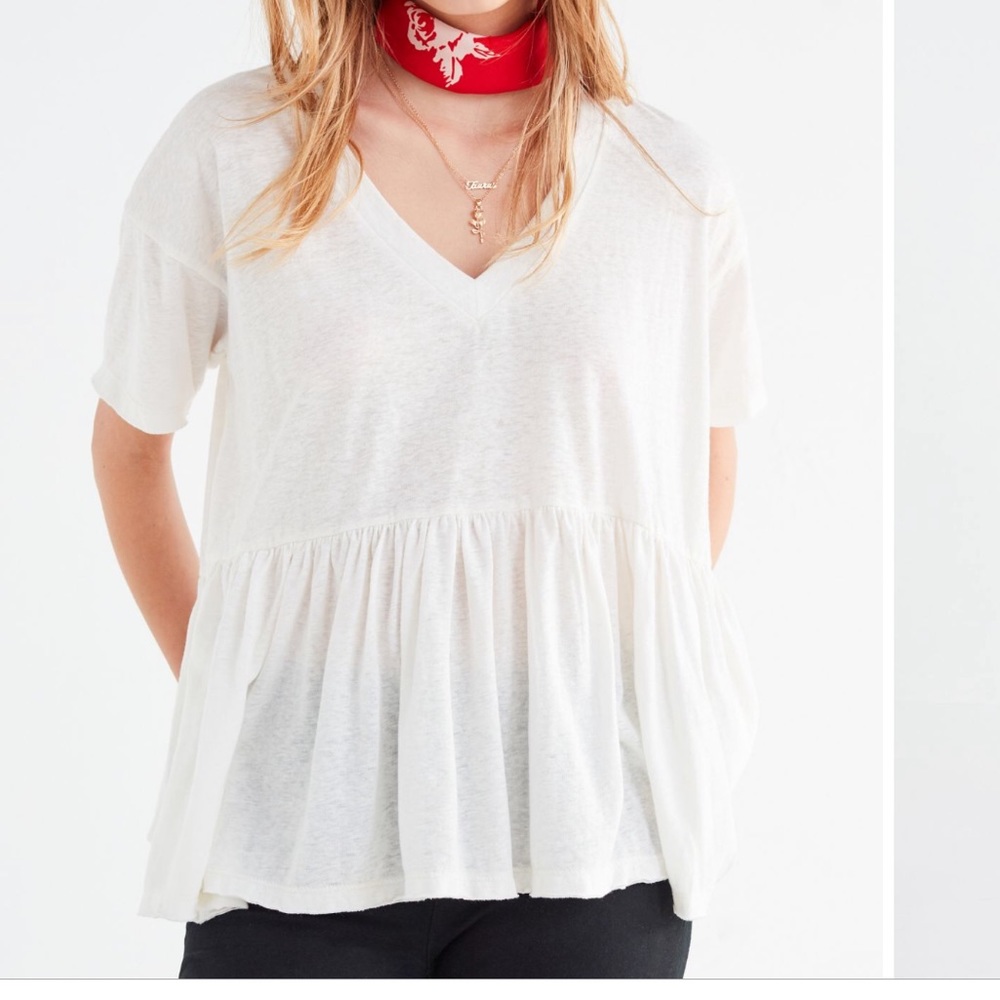 Urban Outfitters Truly Madly Deeply V-Neck Shirt